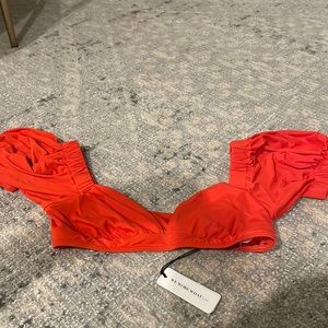 WeWoreWhat Red Crop Top